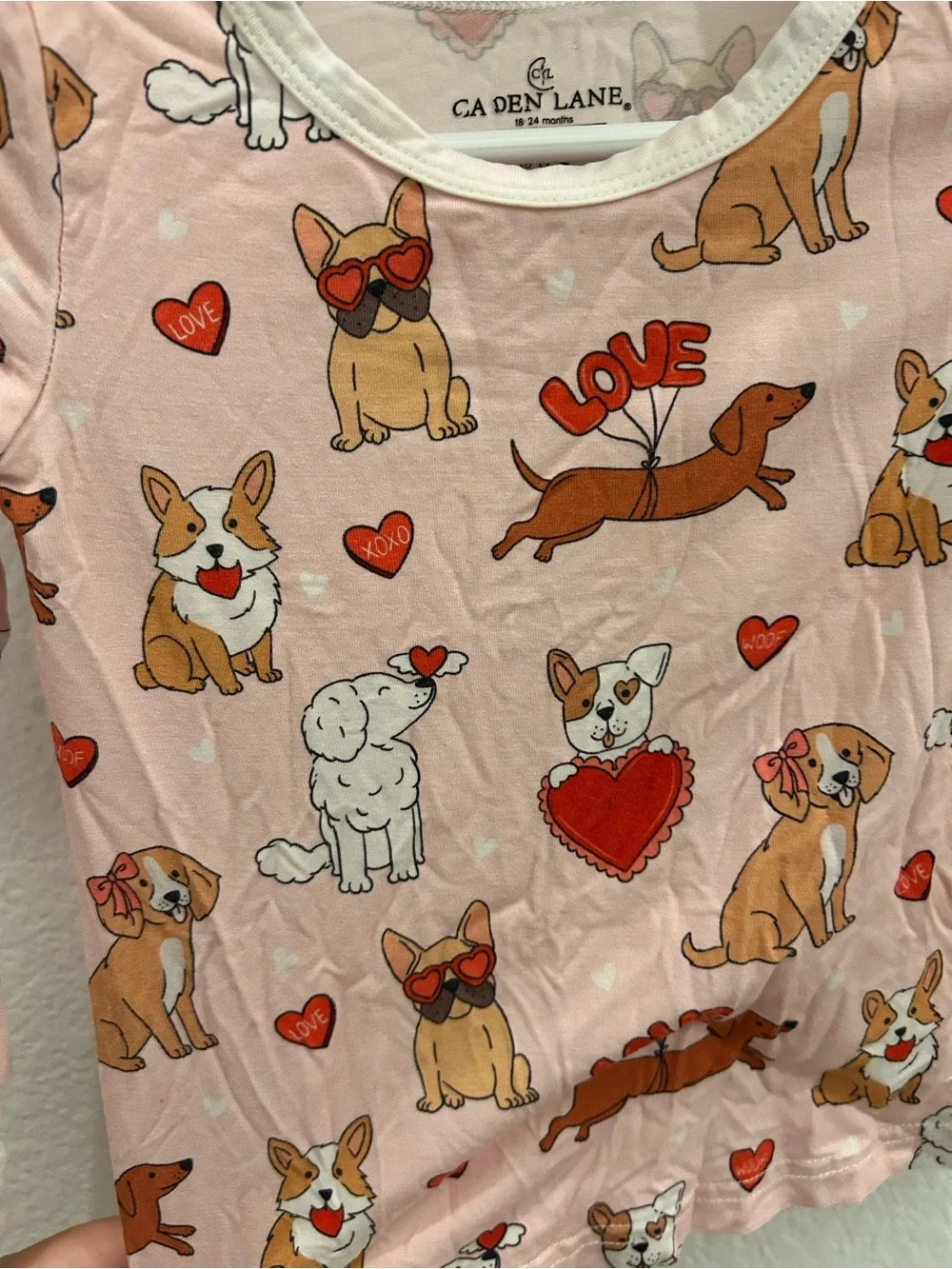 Caden Lane 18-24 bamboo pajamas